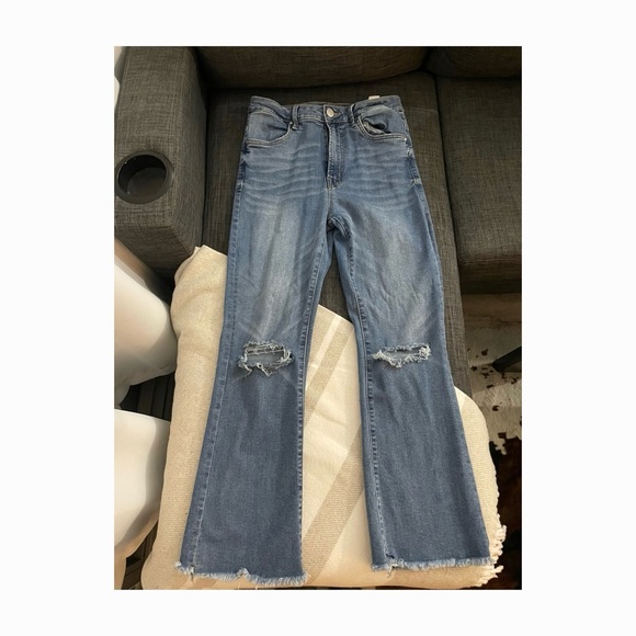 High Waist Flare Jeans | Refuge - Picture 4 of 5